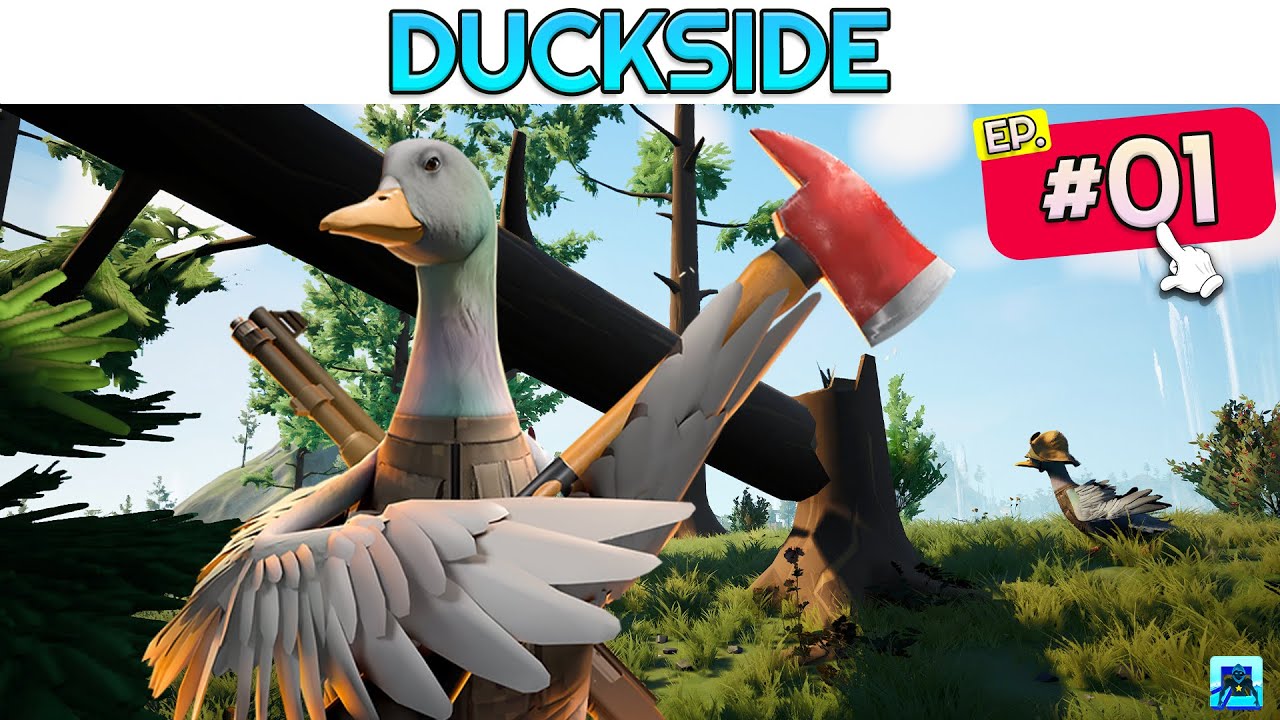 Deadside But We Are Ducks | Duckside Lets Play Gameplay Playthrough | Ep.01