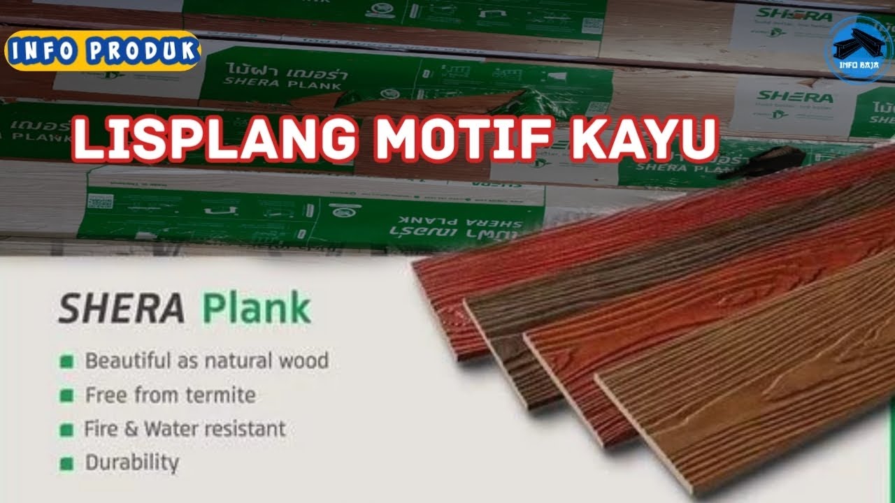 lisplang grc motif kayu shera