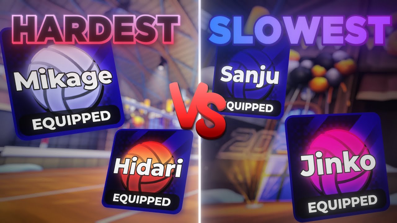 THE HARDEST DUO VS THE SLOWEST DUO IN VOLLEBALL LEGENDS