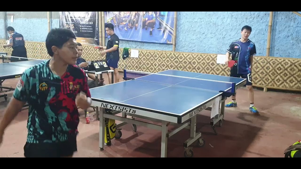Budi Jeksen/Butik vs Marcello/IPL Kejuaraan Tenis Meja Karjo Bekasi Cup 2026
