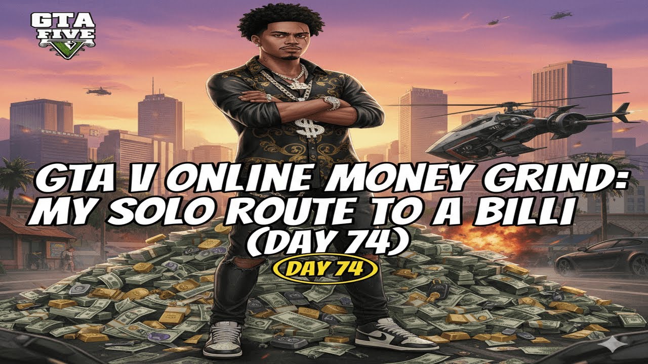 Day 74 - GTA V Online Money Grind: My Solo Route to a Billi