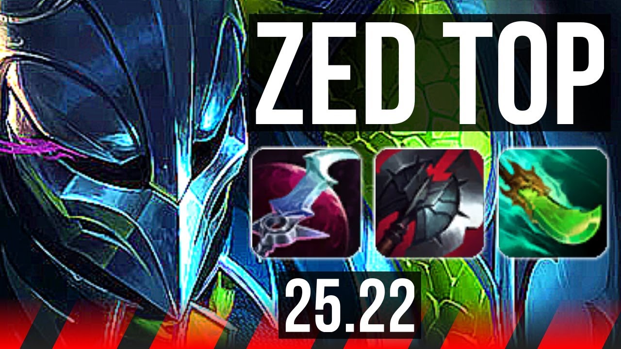 ZED vs NASUS (TOP) | 12/1/11, Legendary | NA Master | 25.22