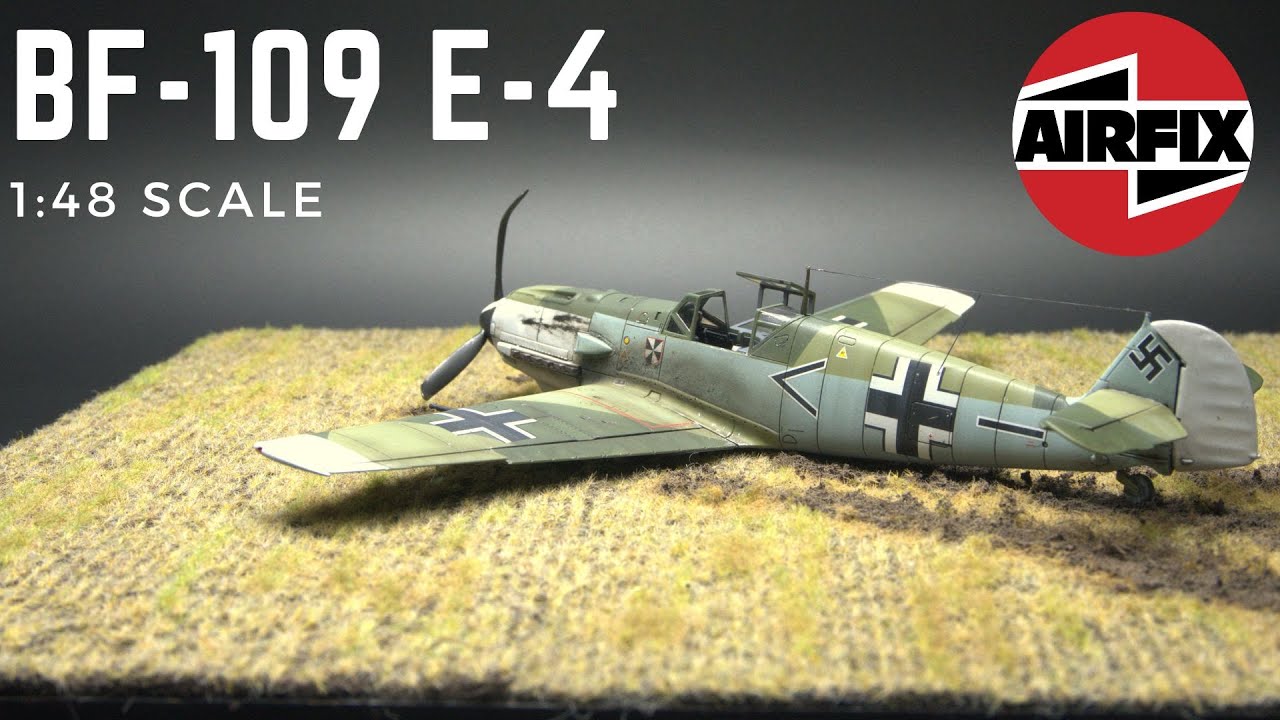 Airfix Messerschmitt Bf-109 E-4 1:48 Scale