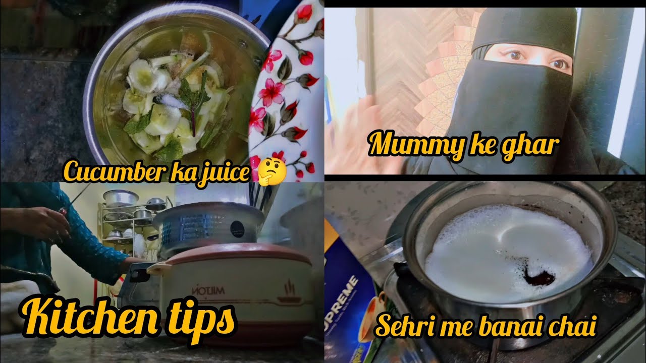 Kitchen ko kis tarha se clean and organized🧹 rakhai |mummy ke pass bhut maza ayaa Fatima kha gaye🤔