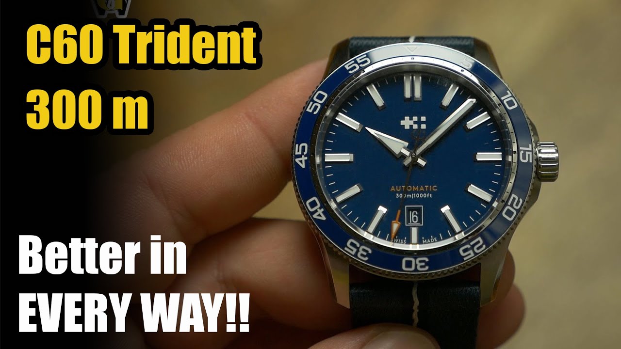Christopher Ward C60 Trident Pro 300 — на 2 мм тоньше и в 2 раза лучше — обзор