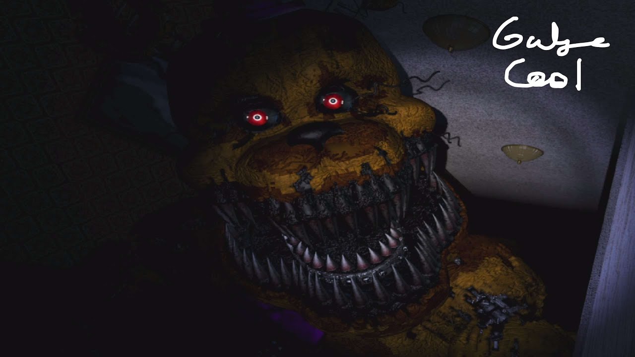 NIGHTMARE FREADBEAR = SCARIEST ANIMATRONIC