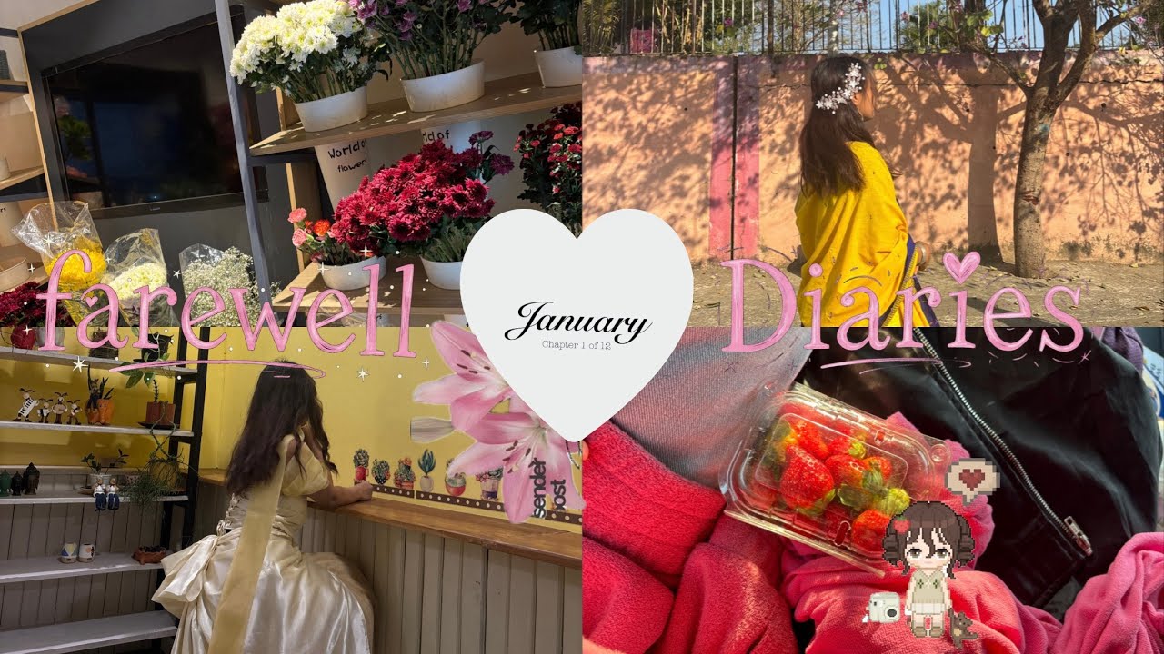 January recap vlog |farewell vlog| chapter 1/12 (2026)
