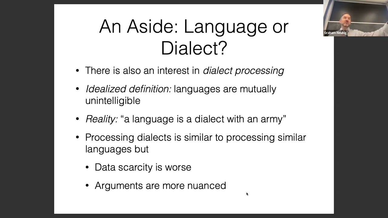 CMU Advanced NLP Fall 2024 (20): Multilingual NLP