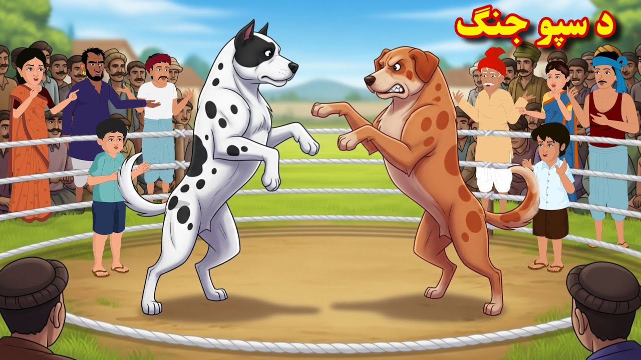 Da Spo Jang | Pashto Moral Story | Pashto Cartoon Kahani | Pashto Story | Kashif's Stories