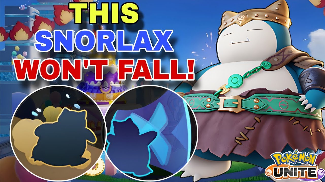 This FLAIL SNORLAX Build Just Won’t Go Down and Hits Like a Truck! | Pokemon Unite