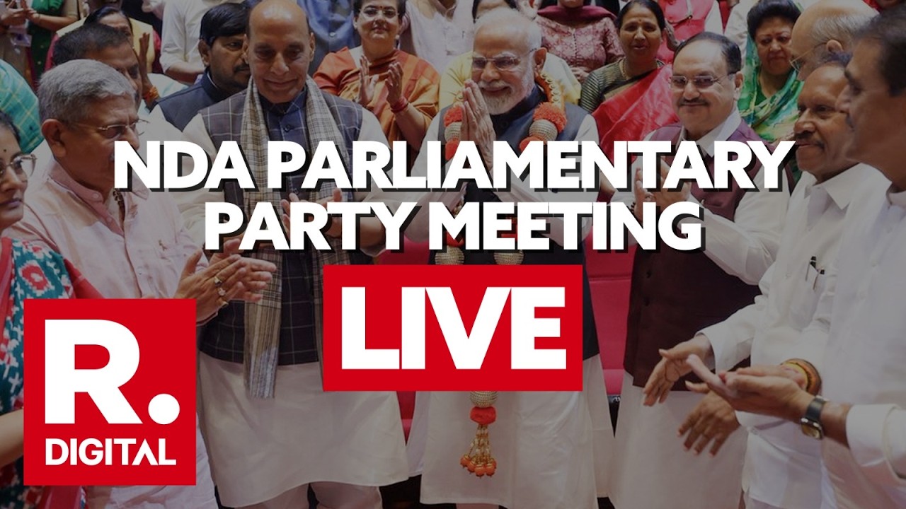 LIVE: PM Modi Chairs NDA Parliamentary Party Meeting Ahead Of Monsoon Session Day 2 | BJP