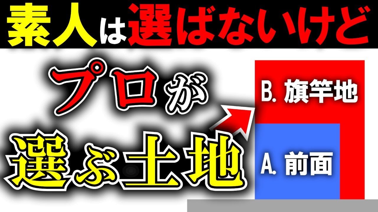【旗竿地】&larr;コレ知らないで家を買うと損します【土地購入・注意・選び方】