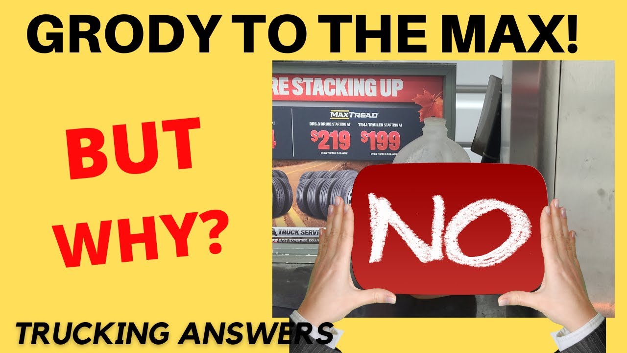 Why do we do this?  Garbage 6 feet away | Trucking Answers