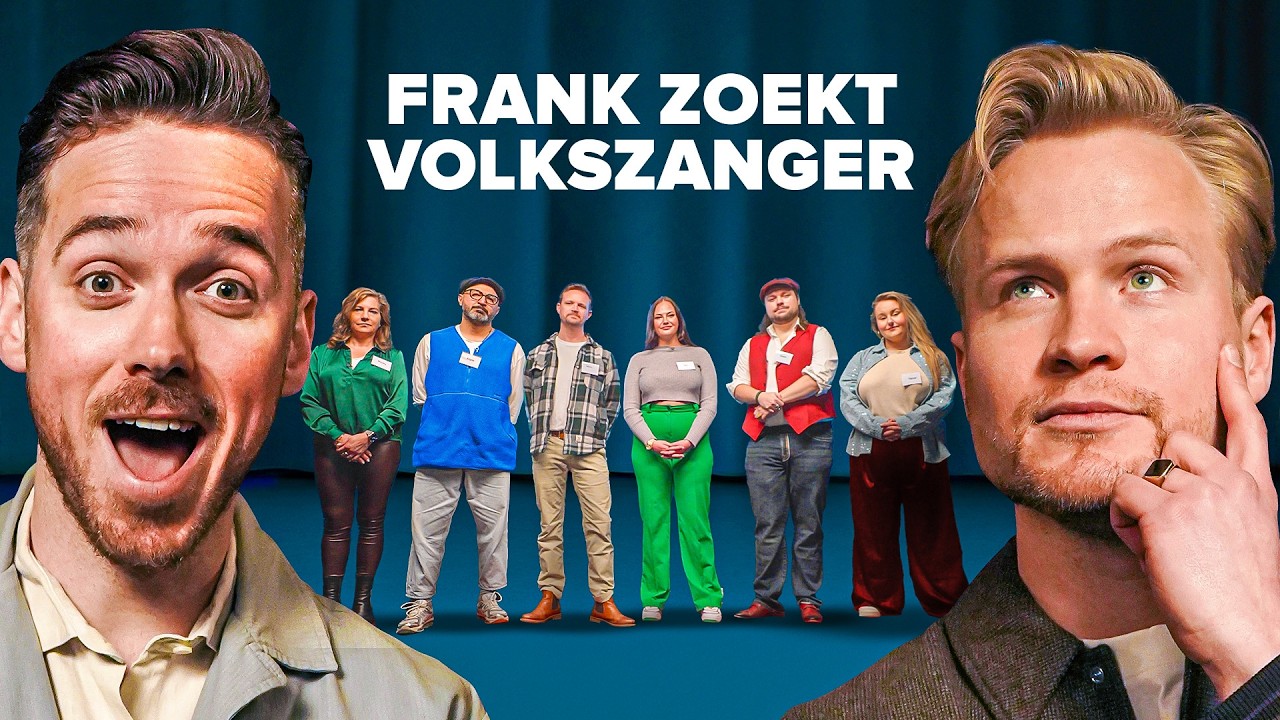 Vind de Volkszanger tussen 5 Acteurs - Frank Slotta speelt Wie o Wie | Kalvijn