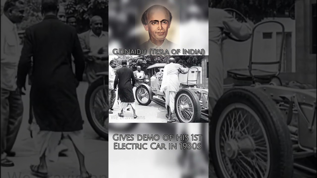 The Tesla of India &mdash; our own G.D. Naidu. ⚡🇮🇳