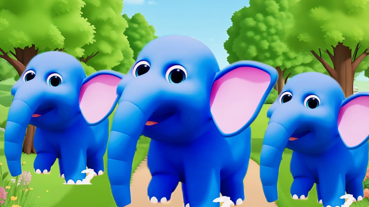 Ek Mota Hathi Jhoom Ke Chala, एक मोटा हाथी, Baby Songs Hindi- Trending Kids Video- Nursery Rhymes 