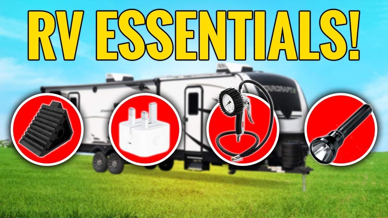 10 Items You MUST Buy For a New RV or Camper!