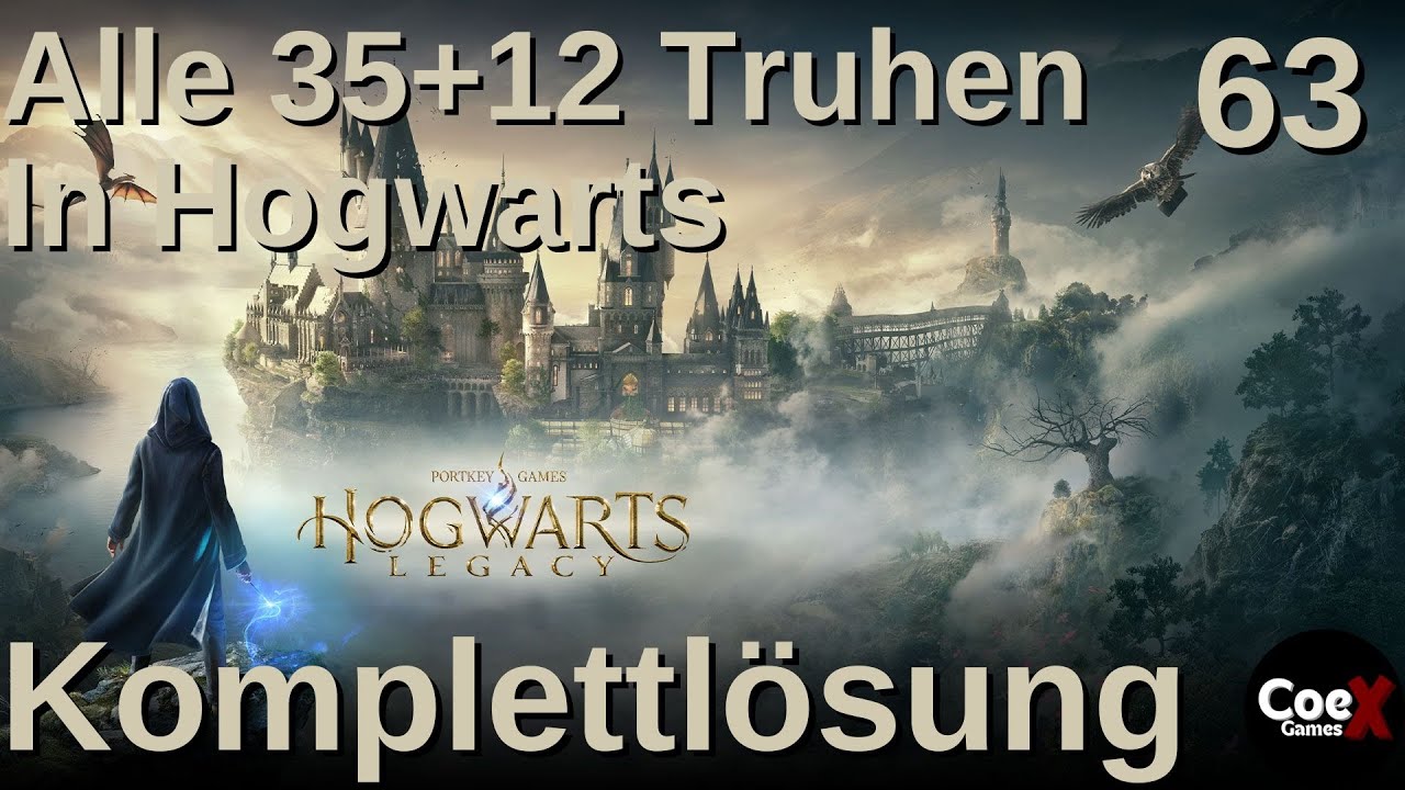 Alle 35+12 Truhen in Hogwarts | Hogwarts Legacy 100% Komplettlösung [Deutsch] #63