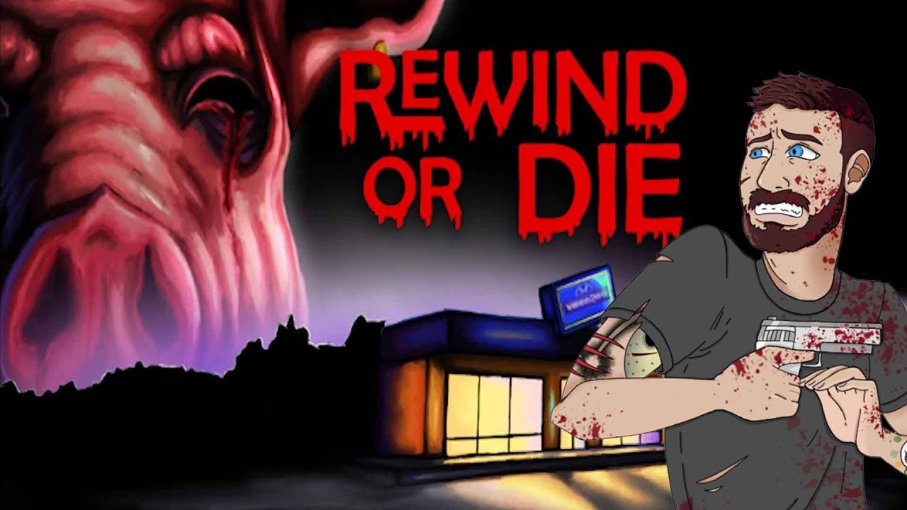 REWIND OR DIE - GREAT NEW VHS STYLE HORROR GAME! Full Playthrough and Secret Boss Fight!
