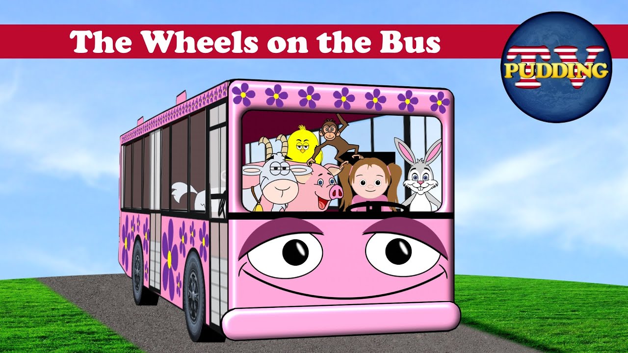 The Wheels on the Bus | Nursery Rhymes & Kids Songs