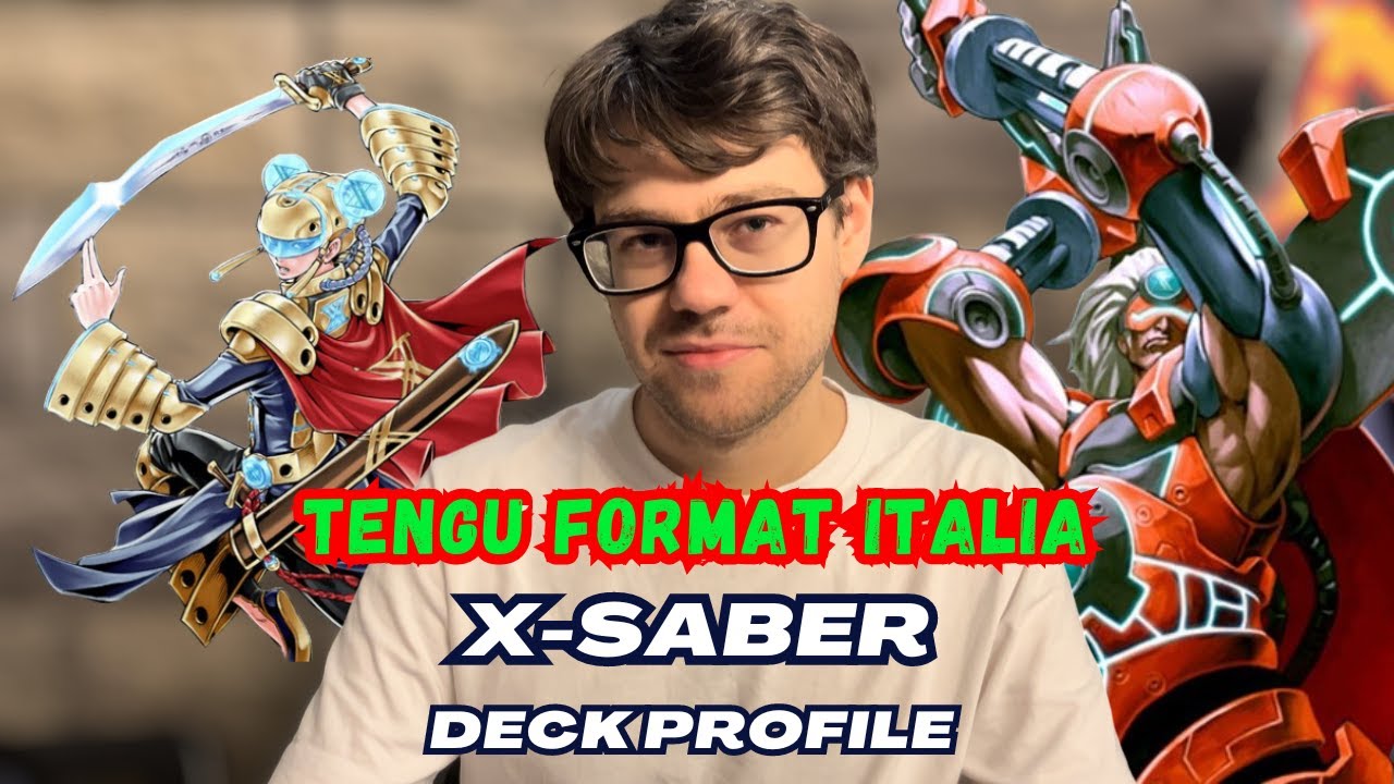 YU-GI-OH! Tengu Format Italia Top 8 Tengu Regional Rome Deck Profile X-Saber by (Gabriele D.)