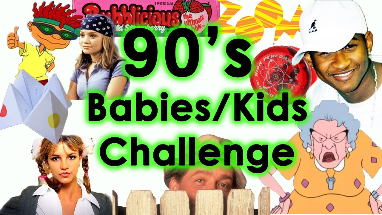 Nostalgia Millennial Zillennial Quiz: 90s 2000s Babies/Kids Challenge