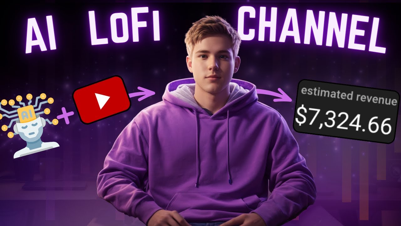 Создайте свой собственный монетизируемый канал LoFi с помощью ИИ Шаг за шагом