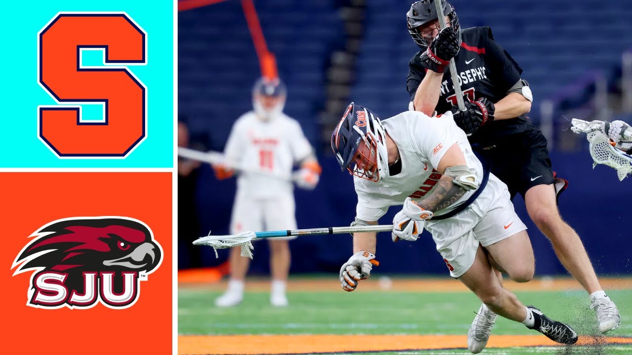 Syracuse vs Saint Joseph's Highlights | 2026 College Lacrosse | NCAA Lacrosse