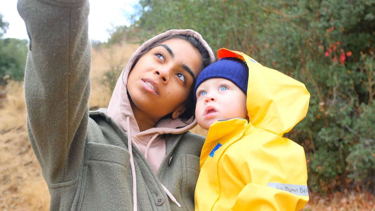 MALAKAI'S FIRST RAINY DAY!