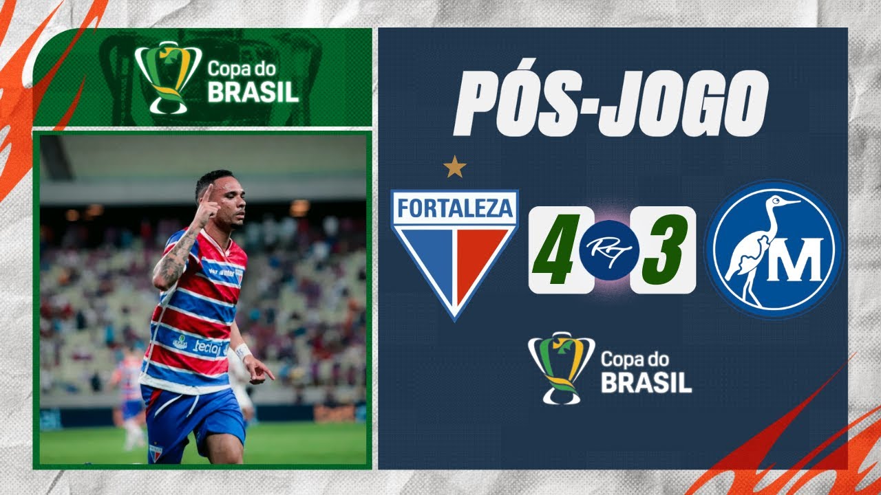 PÓS JOGO -  #FORTALEZA 4X3 #MAGUARY-PE- 2ª FASE #copadobrasil