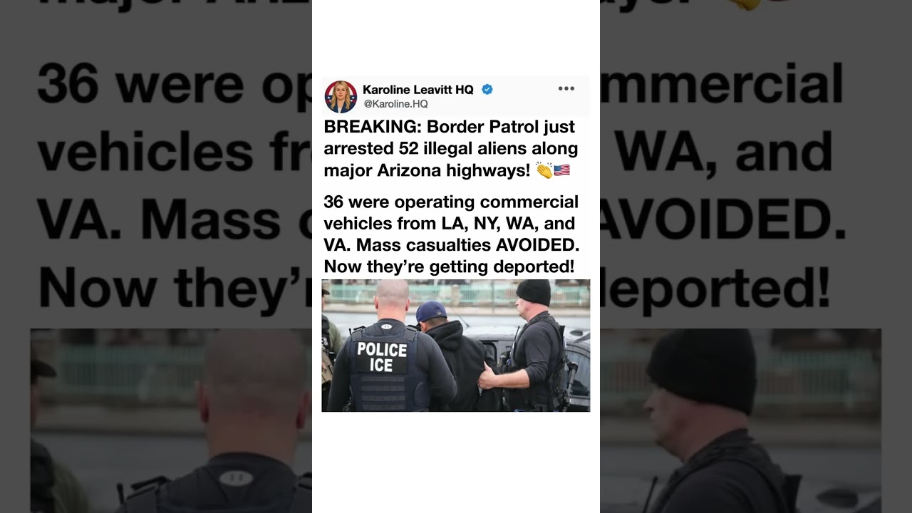 Border Security Post Goes Viral 🇺🇸