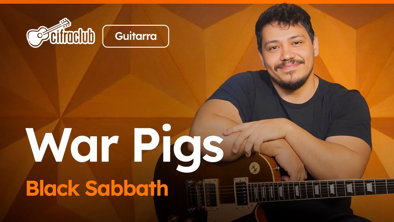 WAR PIGS - Black Sabbath | Como tocar na guitarra