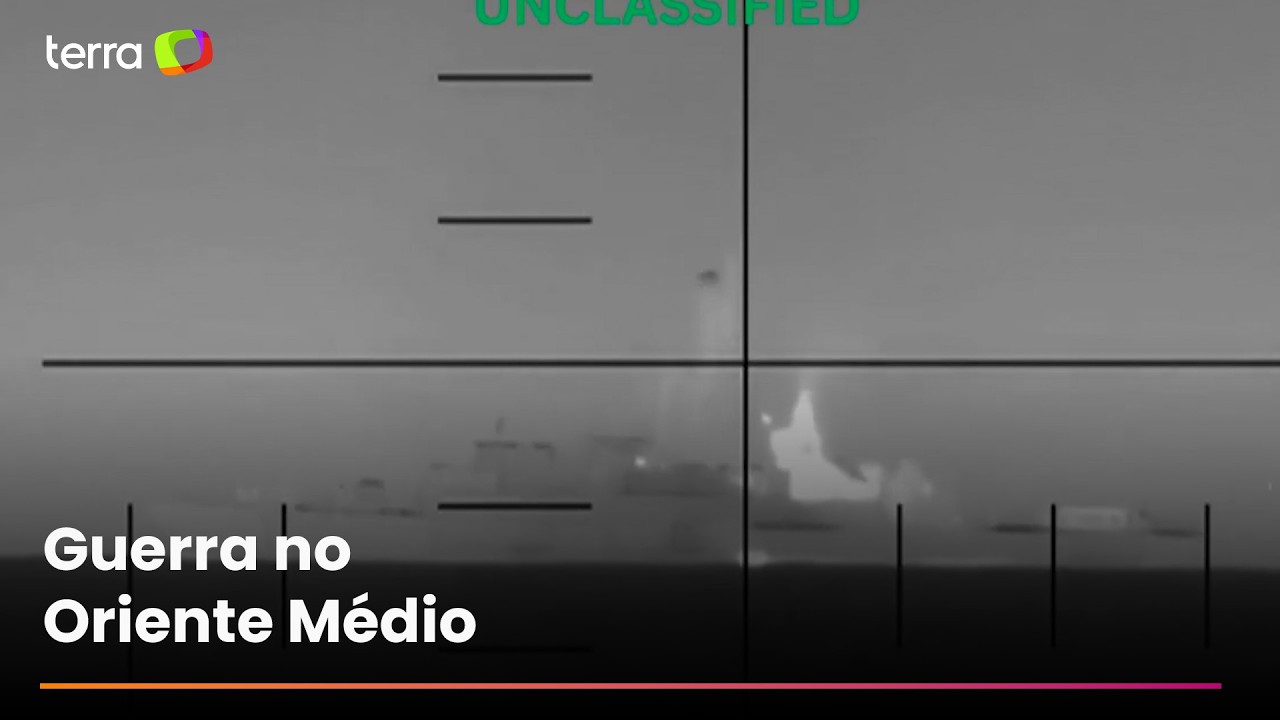 V&iacute;deo mostra momento do ataque dos EUA a navio do Ir&atilde; que deixou 80 mortos
