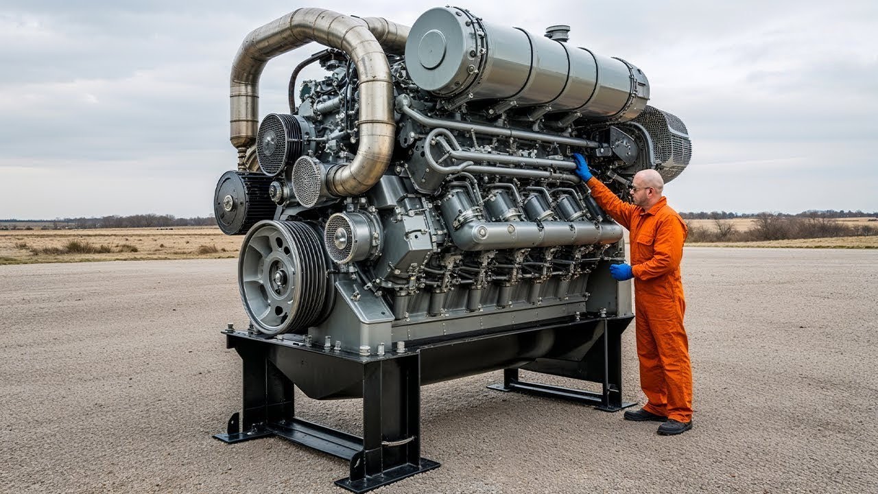 30 Rare Old Engines Starting Up &ndash; History&rsquo;s Raw Power Roars Alive! #9