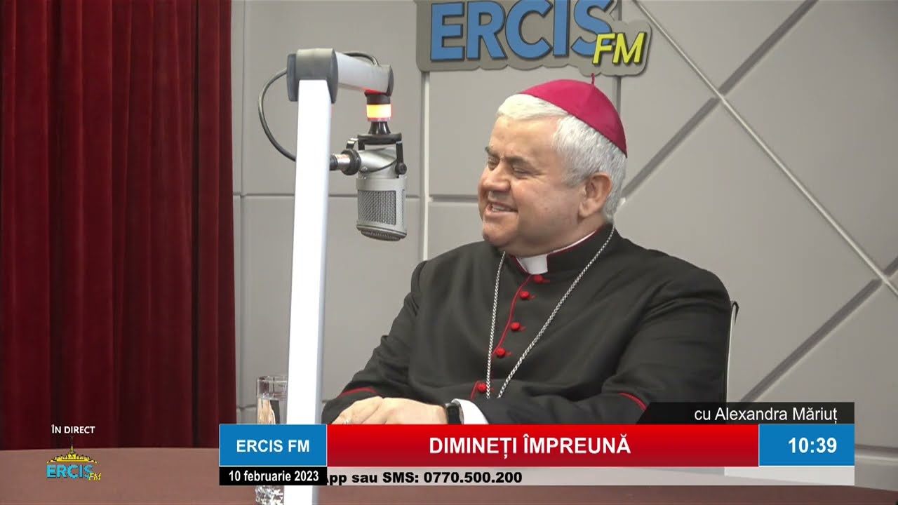 ERCIS FM: Interviu cu PS Petru Sescu episcop auxiliar de Iași (10 februarie 2023)