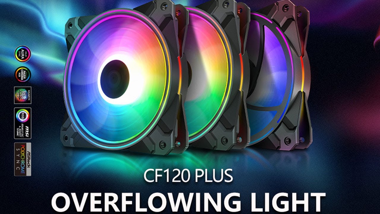 Deepcool CF-120 Plus case fan quite durable & aesthetics
