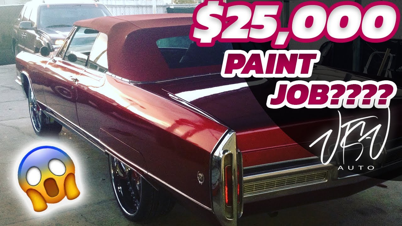Spending $25,000 on a paint job