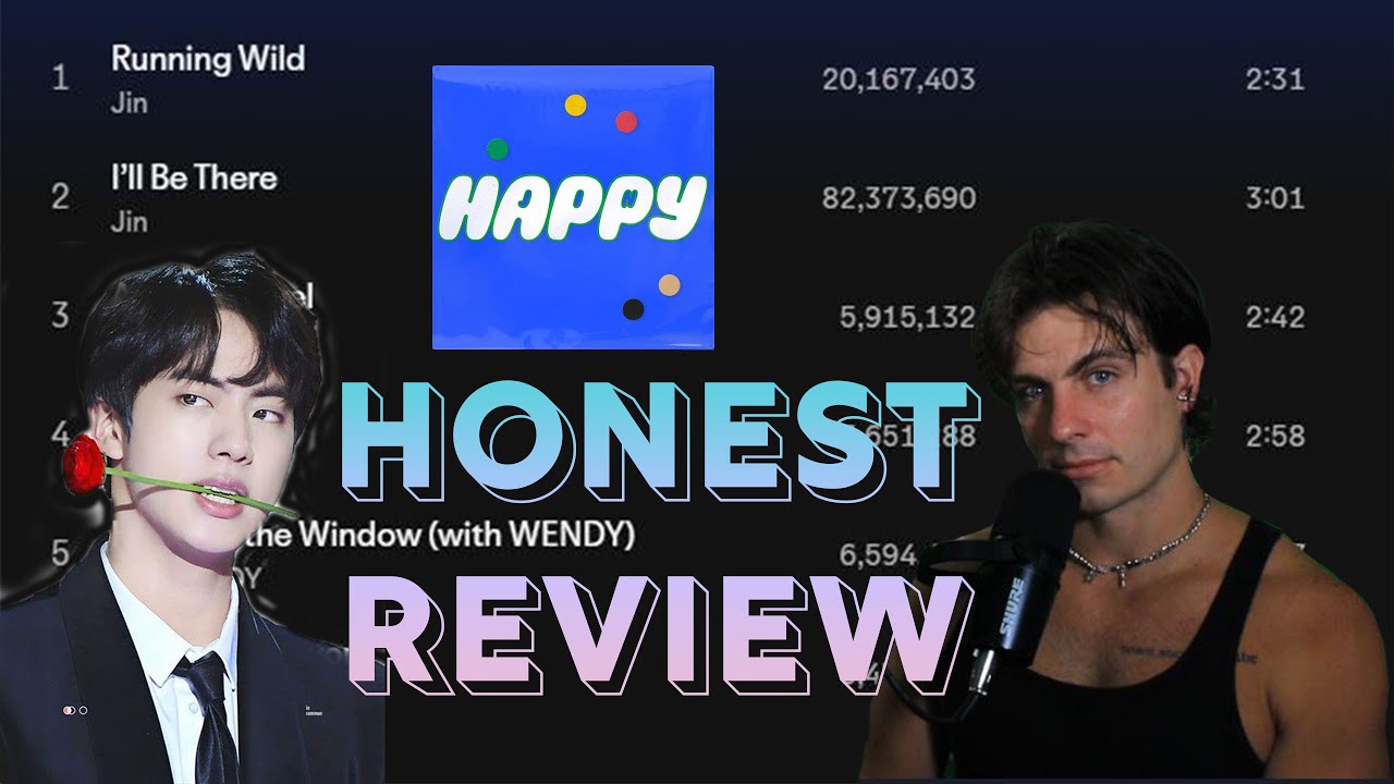 Jin - Happy HONEST ALBUM REVIEW