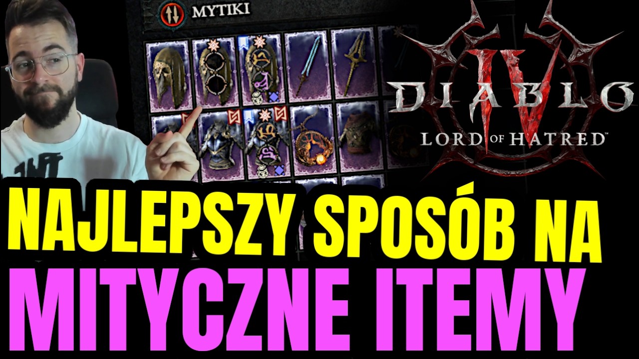 Zdobywaj PAREDZIESIĄT MYTHIC&Oacute;W DZIENNIE używając TEGO sposobu! Poradnik do Diablo 4: Lord of Hatred
