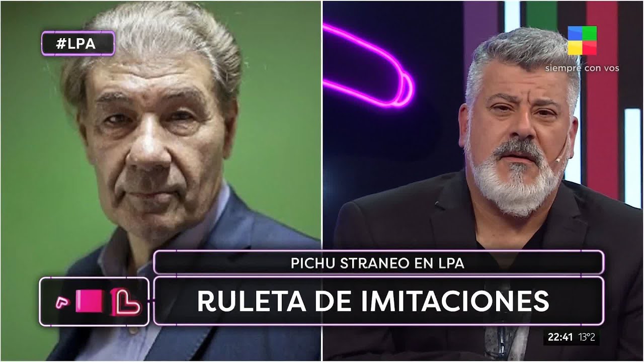 🎲 Improvisando imitaciones de celebrities con PICHU STRANEO 🤣