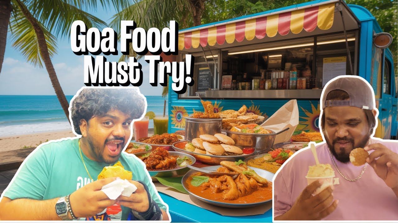 Goa’s BEST Food Spots on budget 🍤 Restaurants, Food Trucks & Ice Cream You MUST Try!