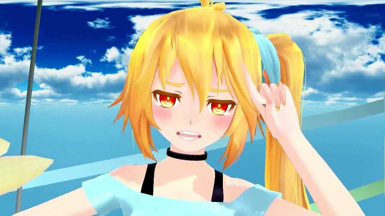 【MMD】不機嫌なネルが「恋はきっと急上昇☆」【HD】