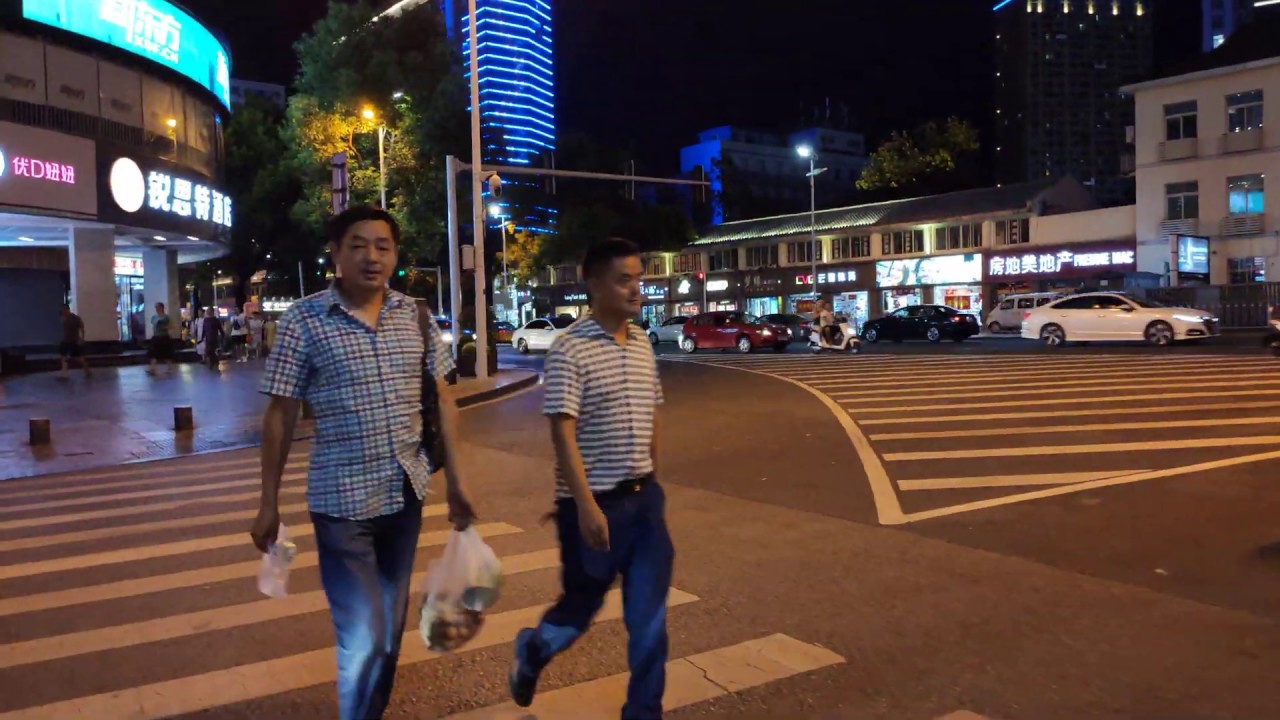 【4K】🌍 Night Walk in Yichang City China Part 1/4