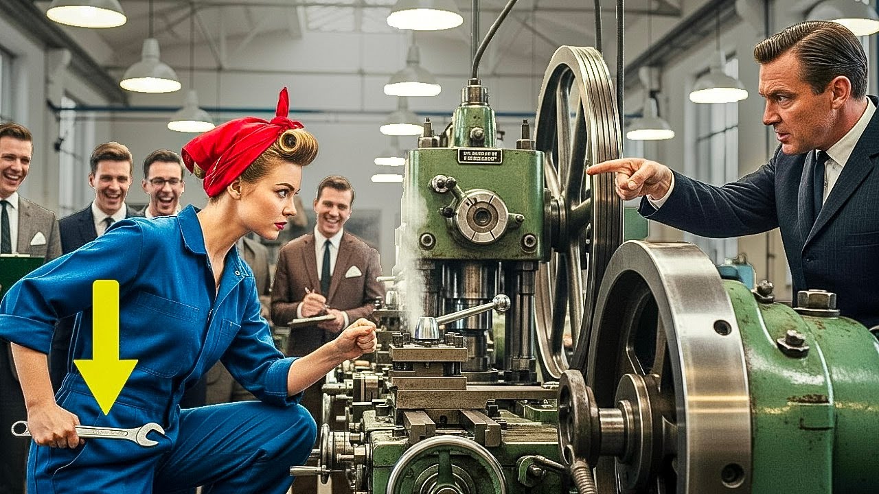 “¡SI ARREGLAS ESTA MÁQUINA, TE DOY 100 MIL!” — 30 ingenieros fallaron… pero la hija del portero no.