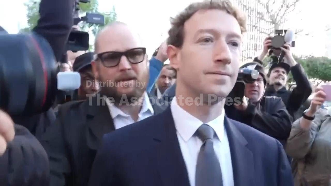 Mark Zuckerberg arrives to court to testify in unprecedented social media trial