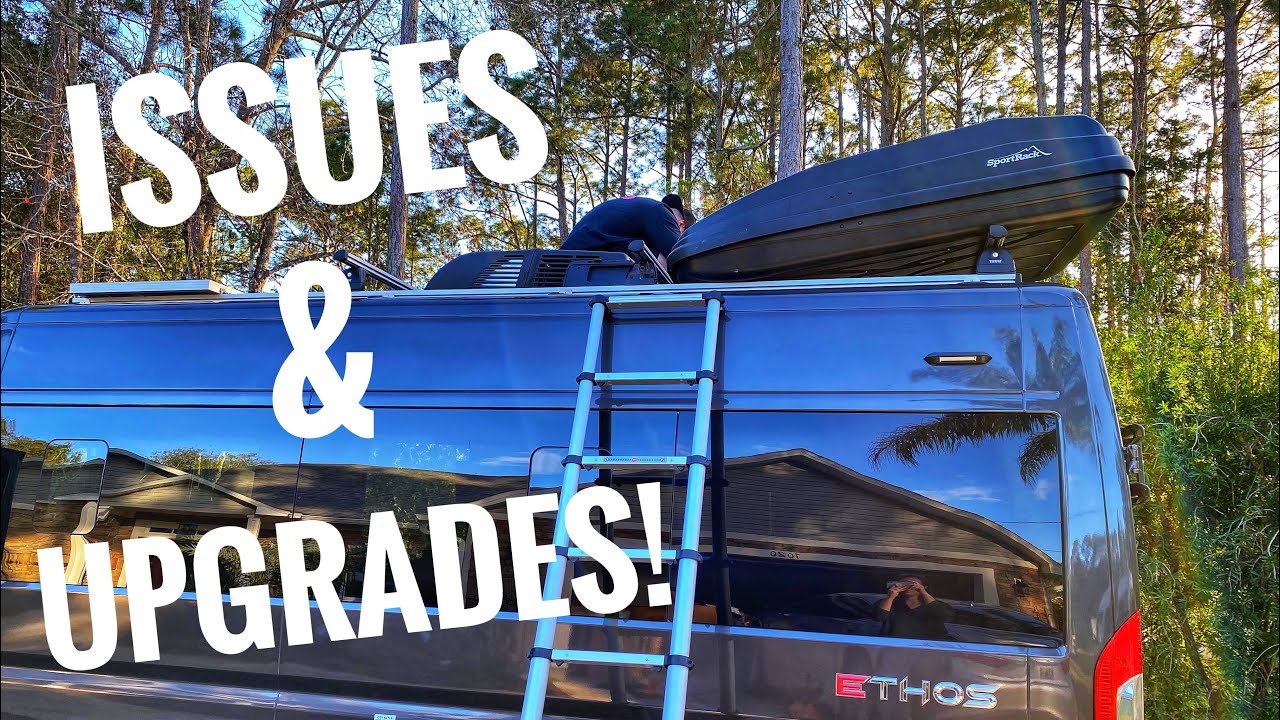 Major issues with the 2021 Entegra Ethos! | Upgrades & Life Update | Full-time Van Life