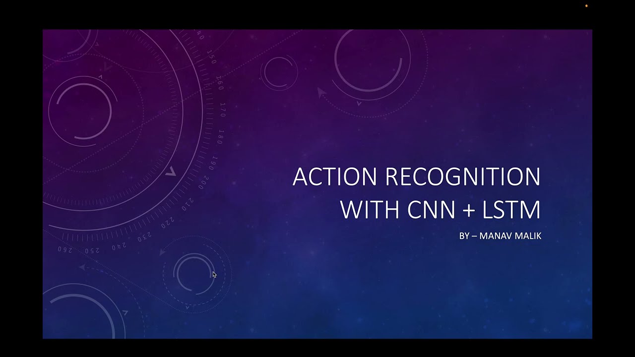 Action Recognition with CNN + LSTM