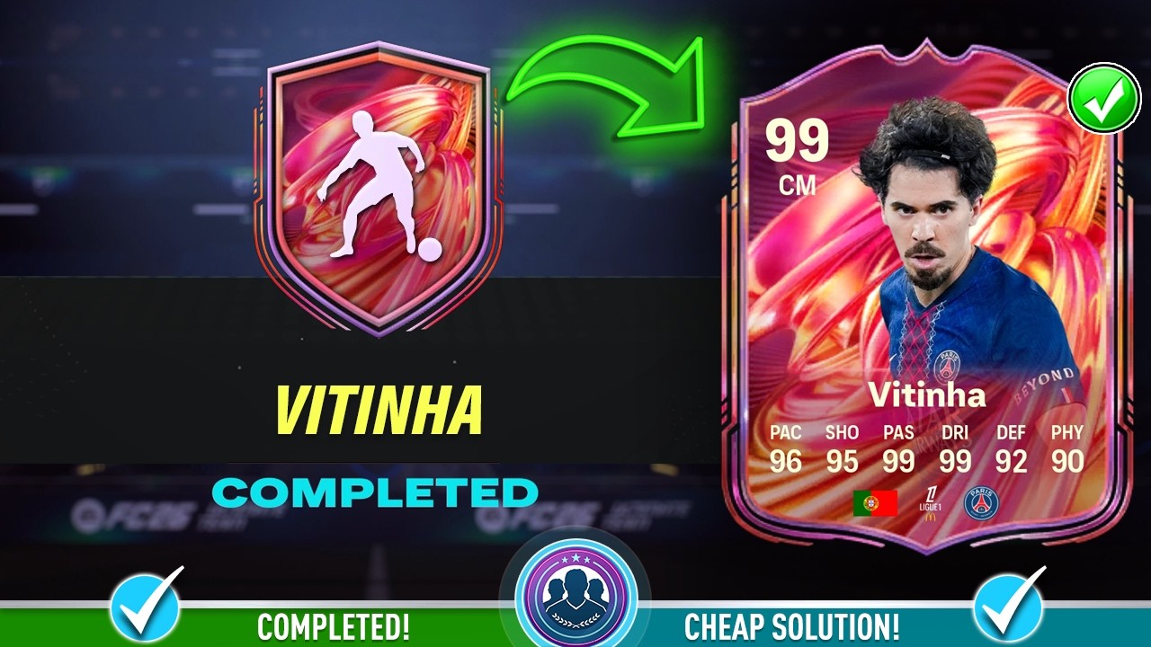 Решение SBC 99 FUTTIES Витиньи &mdash; Дешевое решение и советы &mdash; FC 26