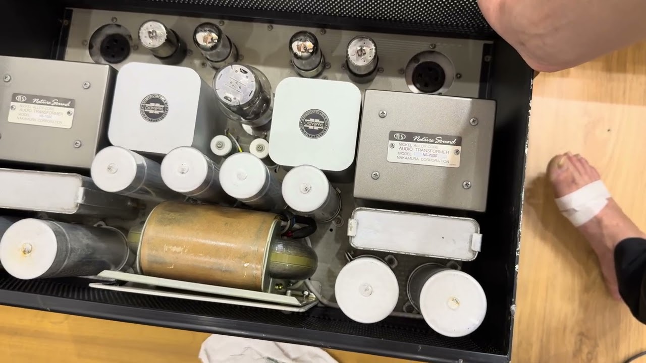 Ampli 300b về từ Nhật nakamura lõi permalloy.zalo 0367285369