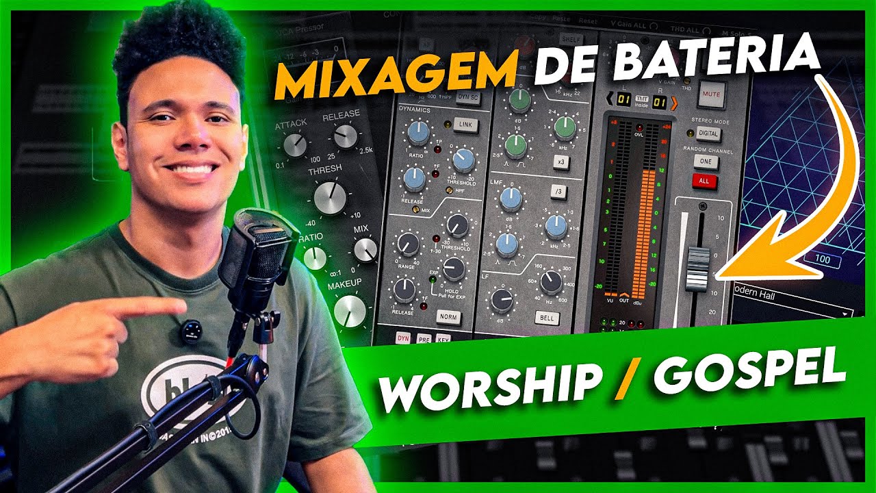MIXAGEM DE BATERIA WORSHIP